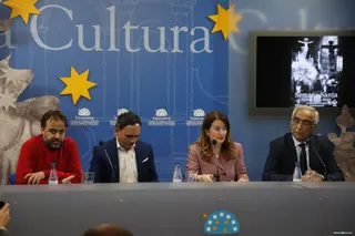 Maria Victoria, José Adrían Cornejo, Paco Gómez, Fernando Castaño