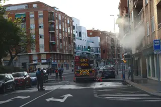 Incendio en una vivienda en Pizarrales | Mateo G. J.