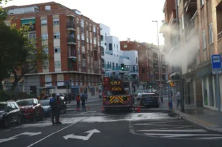 Incendio en una vivienda en Pizarrales | Mateo G. J.