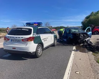 Accidente de tráfico. Foto EP