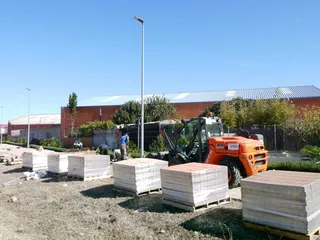 Obras en la vía verde 1