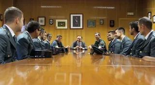 Once nuevos guardias civiles inician sus prácticas en la Comandancia de Salamanca