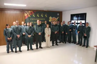 La Guardia Civil de Salamanca presenta a los nuevos agentes que se incorporan a la provincia