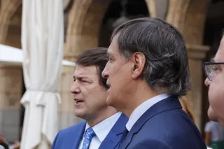 Concentración y minuto de silencio contra el terrorismo y a favor de las víctimas, con motivo del XXV Aniversario del secuestro y asesinato de Miguel Ángel Blanco