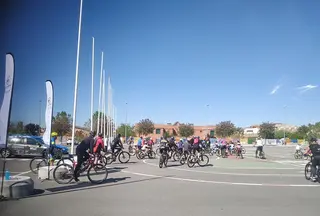 Marcha cicloturista por Carbajosa de la Sagrada