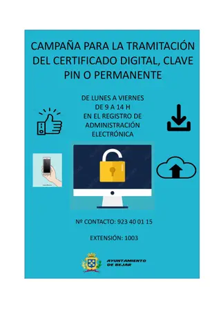CARTEL CAMPAÑA CERTIFICADO DIGITAL