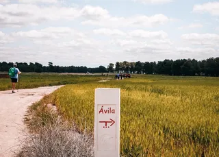 Fotografía del camino por la Ruta De la Cuna al sepulcro. / FOTO: Facebook Ruta teresiana