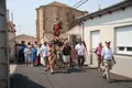 Procesión tras la misa en Rollán