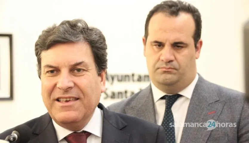 Carlos Fernández Carriedo y David Mingo Pérez, mantienen un encuentro de trabajo para impulsar un centro de emprendimiento e innovación en el municipio