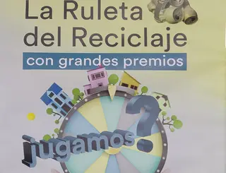 CARTEL. La Ruelta del Reciclaje