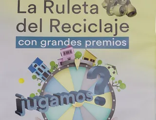 CARTEL. La Ruelta del Reciclaje