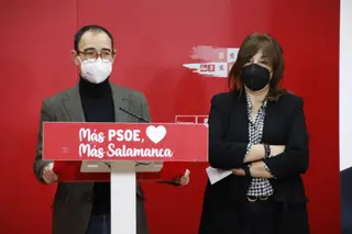 David Serrada, Carmen García, sobre actualidad política.