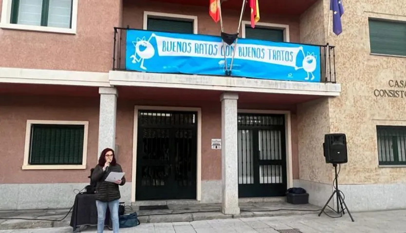 Carbajosa, manifiesto contra violencia de género 1