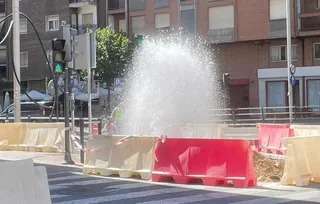 Nueva 'fuente' en el paseo de la Estación