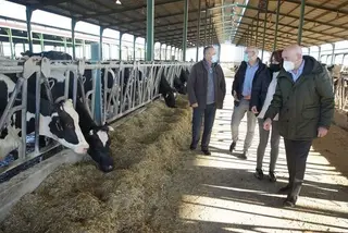 El consejero de Agricultura, Ganadería y Desarrollo Rural, Jesús Julio Carnero