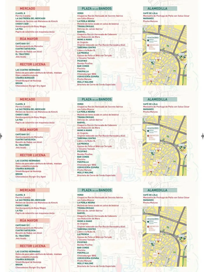 Tríptico de Ferias y Fiestas de Salamanca 2024