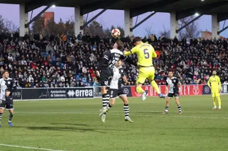 Partido de Copa del Rey entre Unionistas y Villarreal