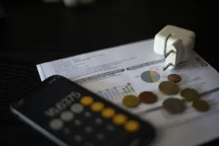 Una factura del consumo de luz, 10 de septiembre de 2021