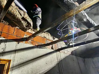 Incendio de una vivienda en Ledesma | Asociación Bomberos de Ledesma