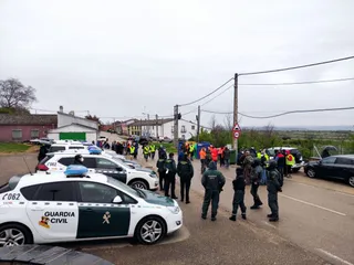 Voluntarios salmantinos vuelven a participar este domingo en la búsqueda de un hombre desaparecido en la localidad zamorana de Figueruela de Arriba
