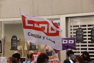 MANIFESTACIÓN DE LOS TRABAJADORES DE H&M POR LOS ERE