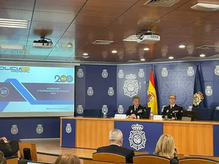 Rueda de prensa de Policía Nacional