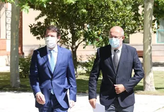 El presidente Mañueco y el vicepresidente Igea. | FOTO: ICAL