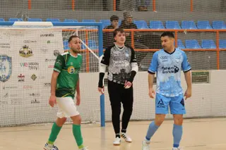 Salamanca Fútbol Sala – Albense Fútbol Sala. Pabellón de La Alamedilla. Foto: Belén Hurtado
