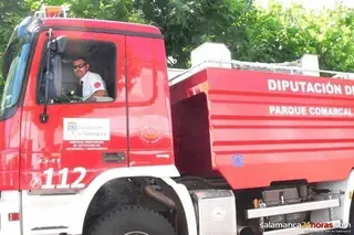 Extinguido un incendio de siete hectáreas de cultivo en Mata de Ledesma