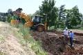 Trabajos de renovación del colector de La Moretona en Ciudad Rodrigo 