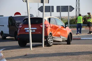 Accidente junto a Matacán