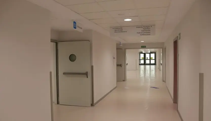 Pasillo de Acceso a la Unidad de Endoscopias