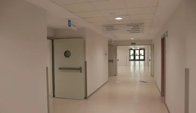 Pasillo de Acceso a la Unidad de Endoscopias