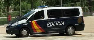 Policía Nacional foto de archivo