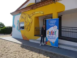 El área joven de santa marta estrena logo diseñado por Paula Fuentes