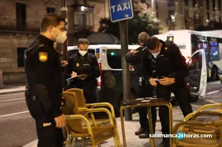 Las sanciones nocturnas se repiten otro jueves más en Salamanca