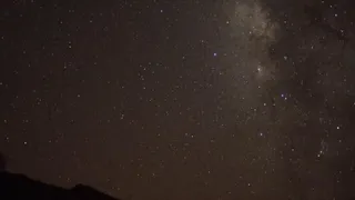 Noche estrellada. Foto de archivo. EP