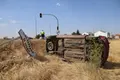 Vuelco en Calvarrasa de Arriba 