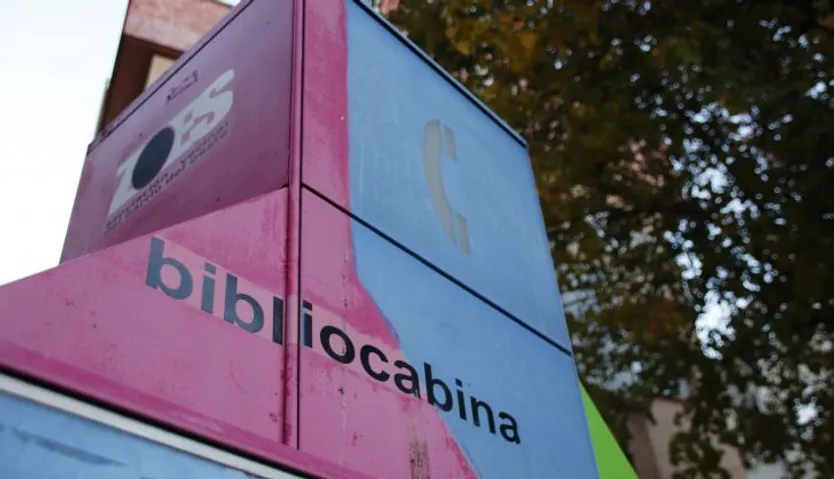 Cabina telefónica Barrio del Oeste