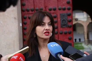 La ministra de Juventud e Infancia, Sira Rego, en Salamanca. Foto de archivo