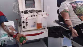 Donación de plasma. Foto Infosalus