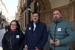 Bermúdez de Castro, Bienvenido de Arriba y María Jesús