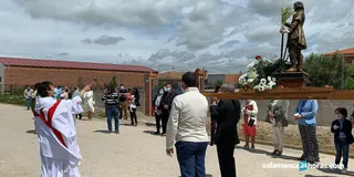 Aldeaseca celebra a su patrón con Misa y bendición de campos