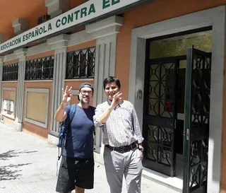 Un exalumno de la UPSA caminará a pie desde Málaga a Asturias para recaudar dinero contra el cáncer