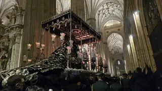 Procesión de la Hermandad de la Virgen de la Soledad