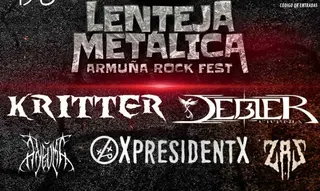 Cartel II Festival La Lenteja Metálica