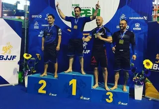 Ramón Francho suma tres oros y una plata en el Campeonato de Europa de Grapling y el Open de Roma