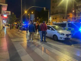 Un joven resulta herido tras ser atropellado en un paso de peatones en el paseo de la Estación.