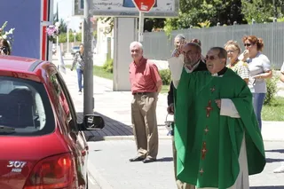 Eucaristía y bendición de vehículos en la fiesta de San Cristóbal