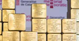 Stolpersteine, adoquines que recuerdan a las víctimas del nazismo. FOTO: EP